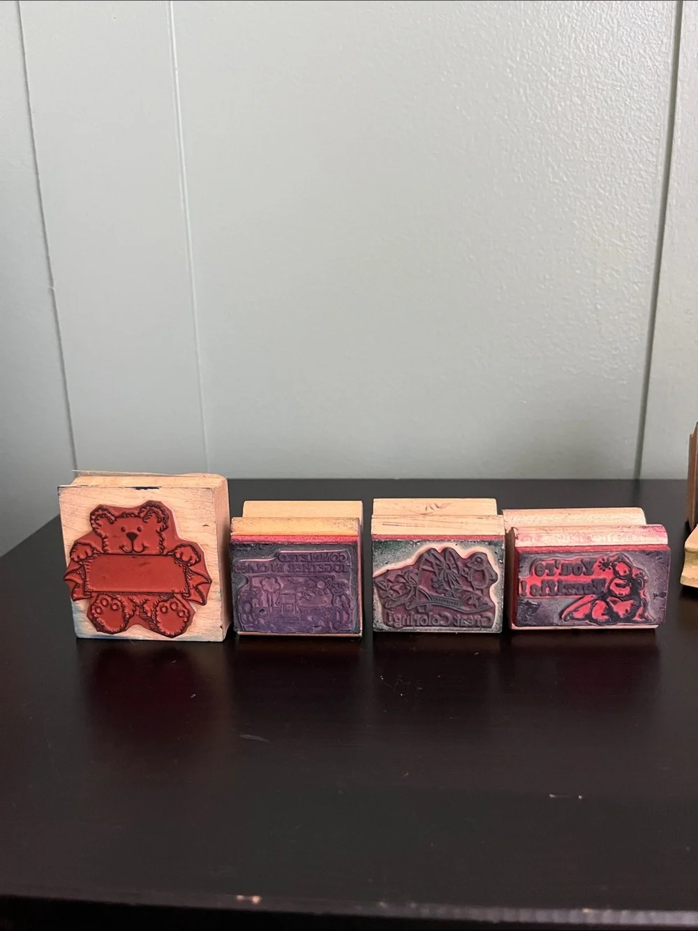 N/A rubber stamps